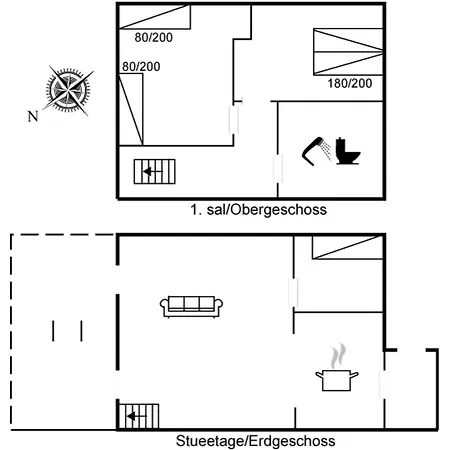 Withulf - 2-3km From The Sea By Interhome Appartement Sønderby
